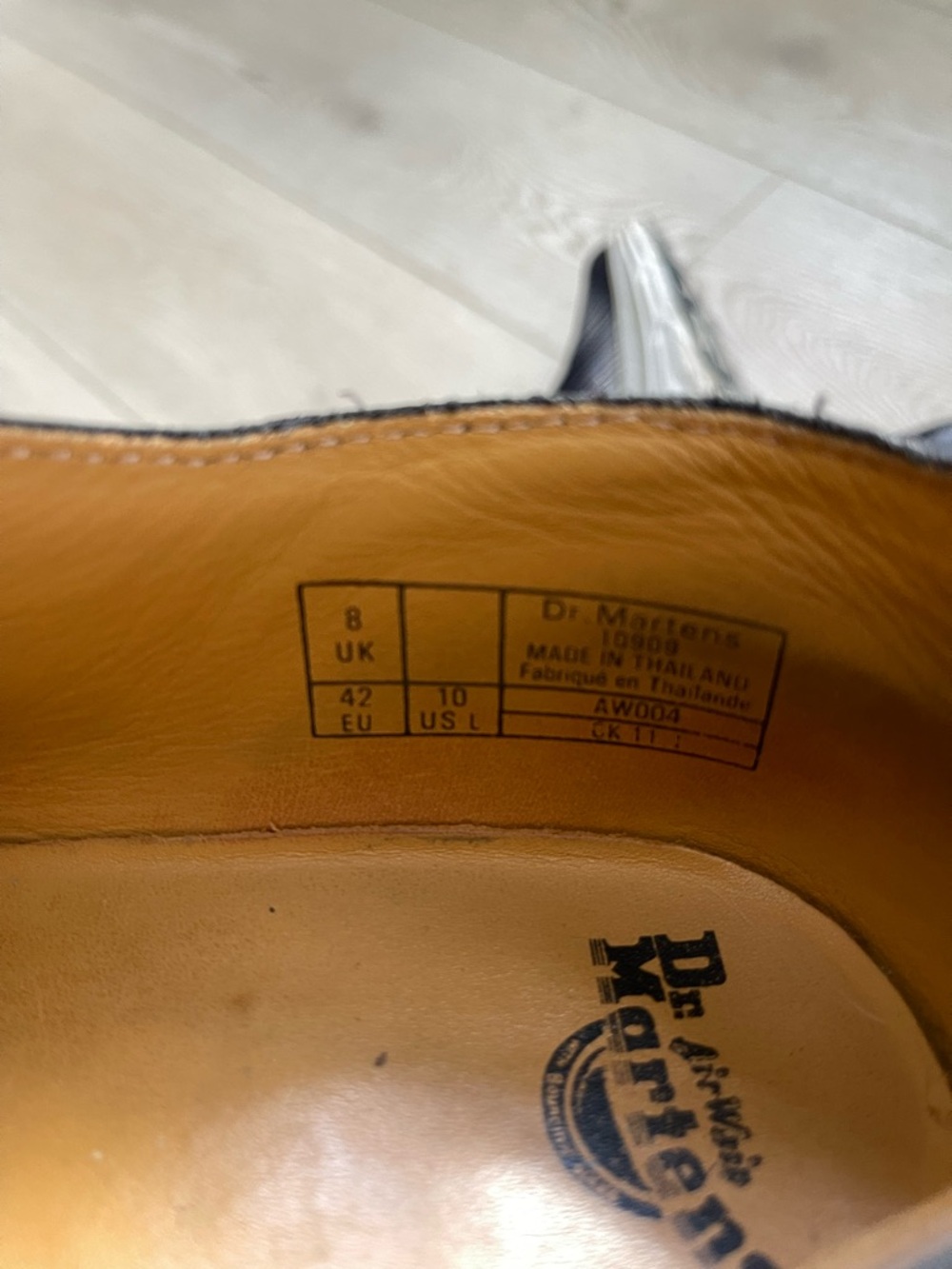 Dr. Martens Black Double-Buckle T-Strap Mary Jane Shoes - Picture 4 of 4